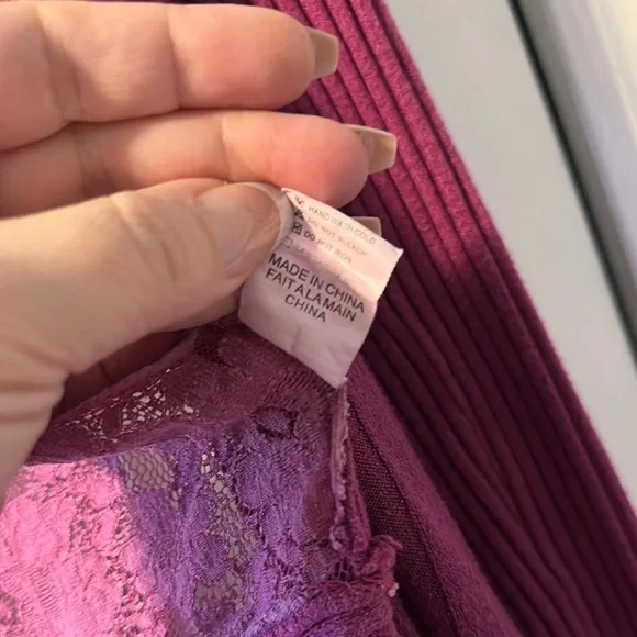 Elegant Purple Cardigan with Shawl Collar - Picture 4 of 7